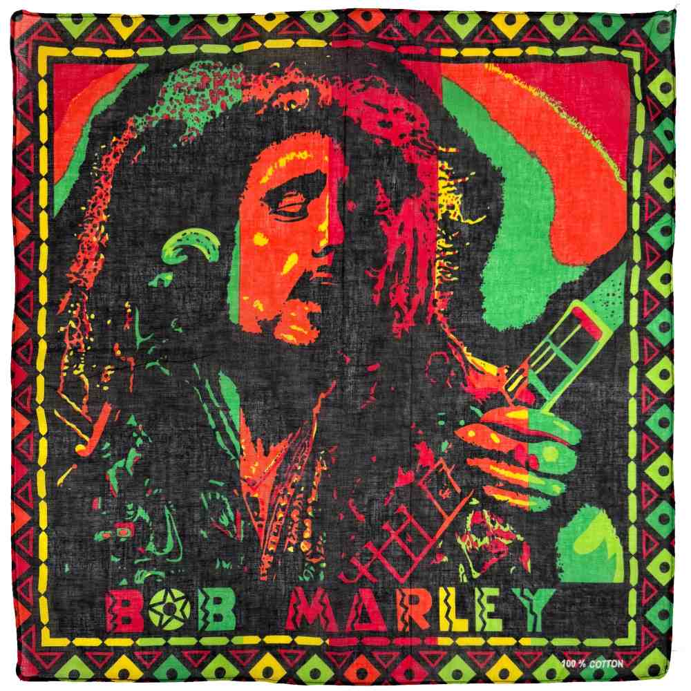 Zac's Alter Ego Bob Marley - Multicoloured Bob Marley Bandana - Multicolours